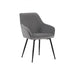 Hakon Dining Chair - Grey Velvet