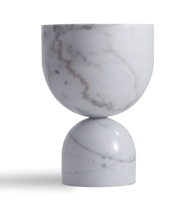 Pénélope Side Table - White Marble
