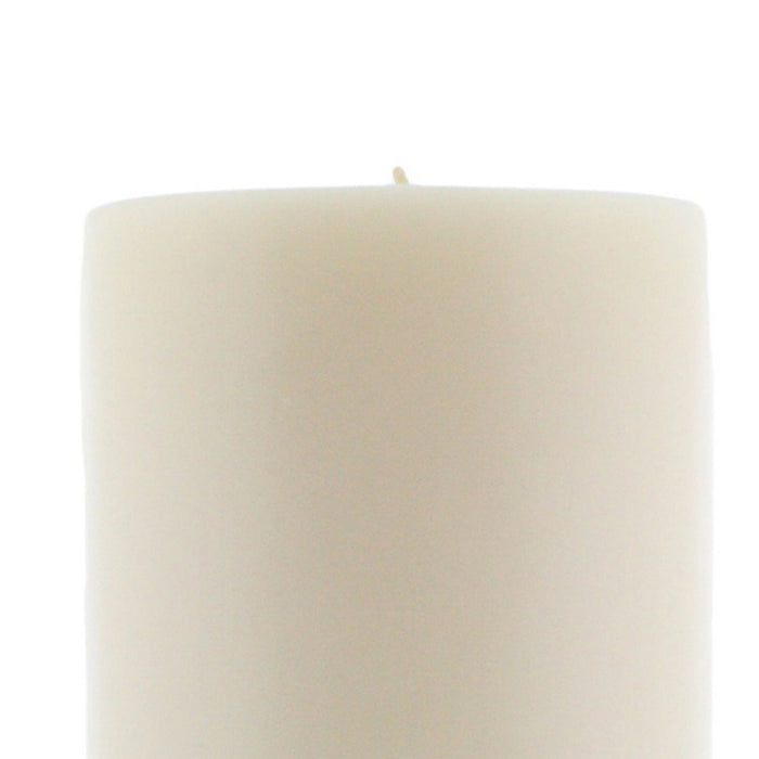 DunaWest Beige Round Palm Wax and Paraffin Candle