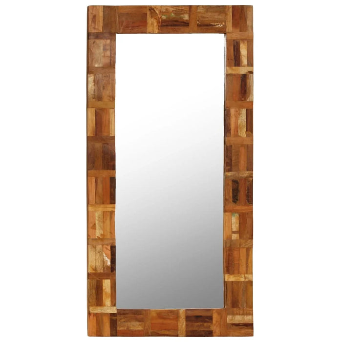 Wall Mirror Solid Reclaimed Wood