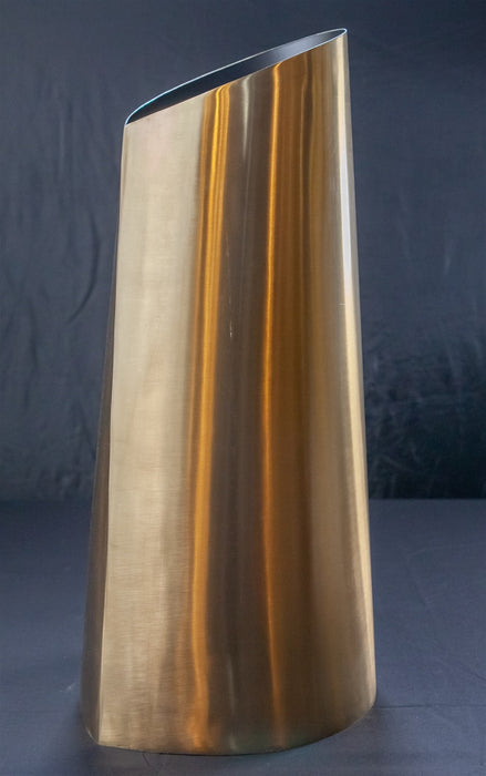 Large Brass Antique Vase - Brass Antique